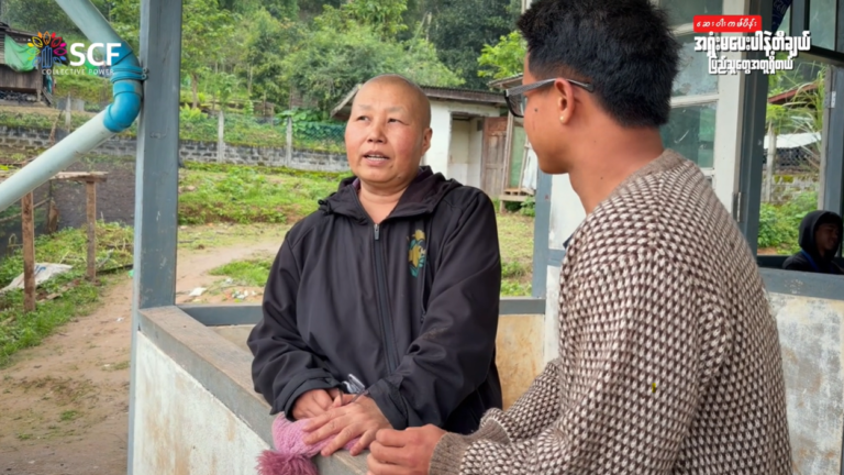 ကင်ဆာရောဂါကို အန်တုရင်း မြေပြင်မှာ ပညာသင်ကြားပေးနေတဲ့ CDMဆရာမကြီး တီချယ်ဓာတုရဲ့ စကားသံများ